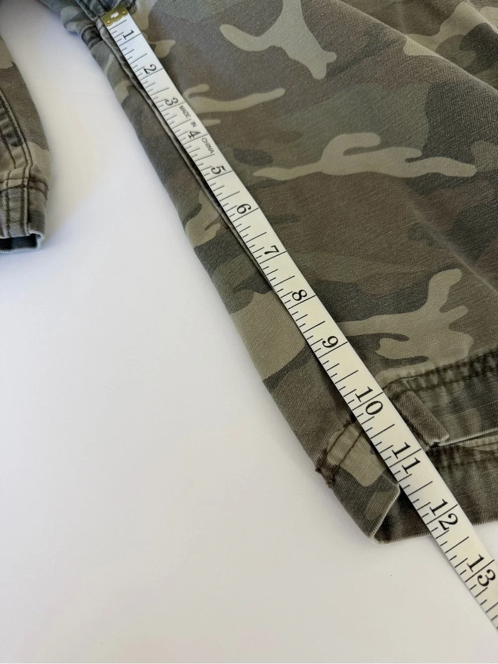 Levi's Men's Workwear Camo Cargo Shorts Baggy Heavyweight Size 40
